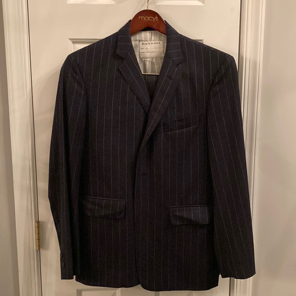 Thom Browne Black Fleece Suit